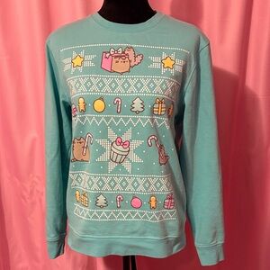 Pusheen Box Exclusive Christmas Holiday Pullover Sweatshirt